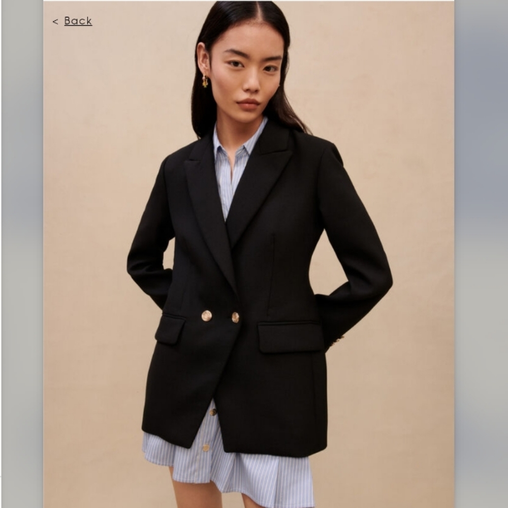 Black Tailored Blazer